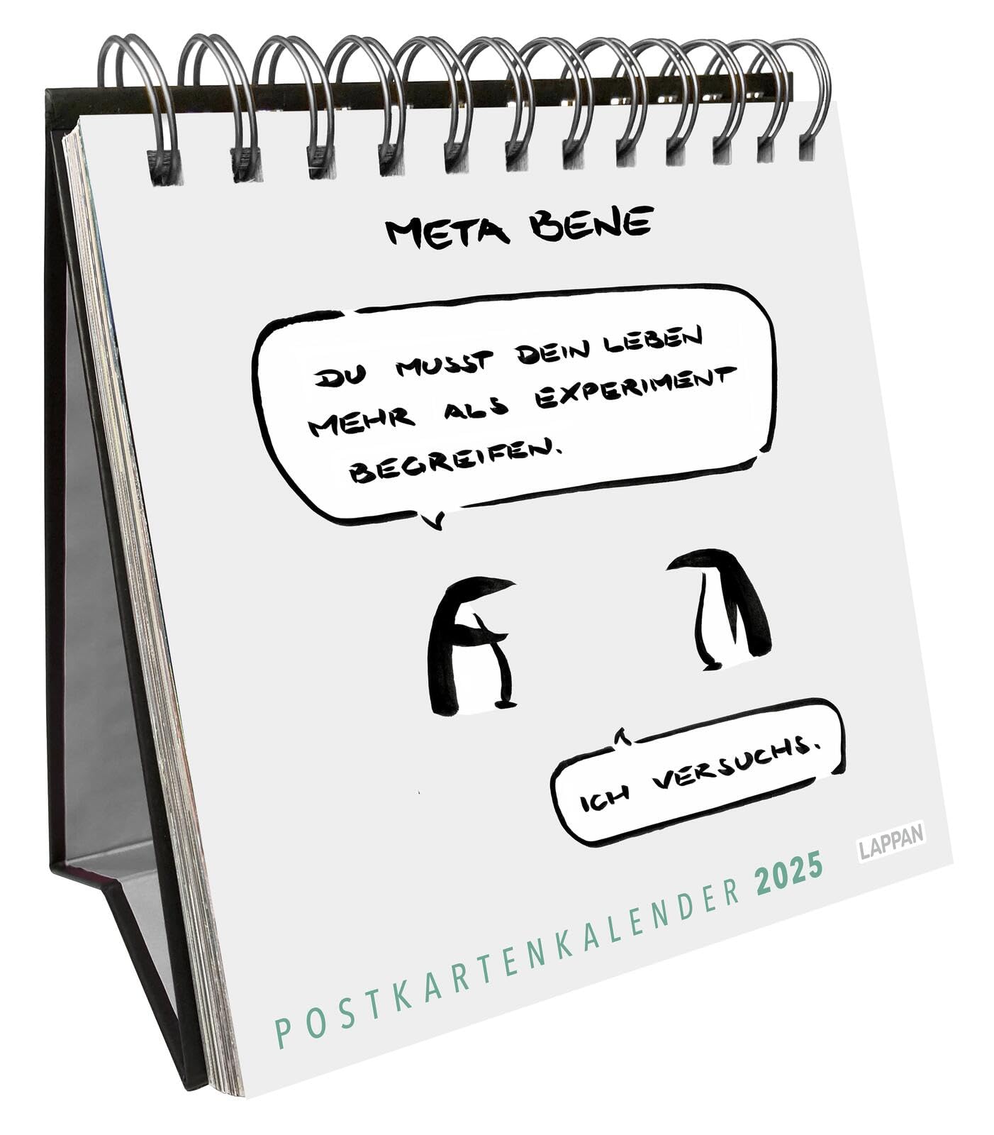 Product Image: meta bene Postkartenkalender 2025: Tischkalender mit 53 Postkarten