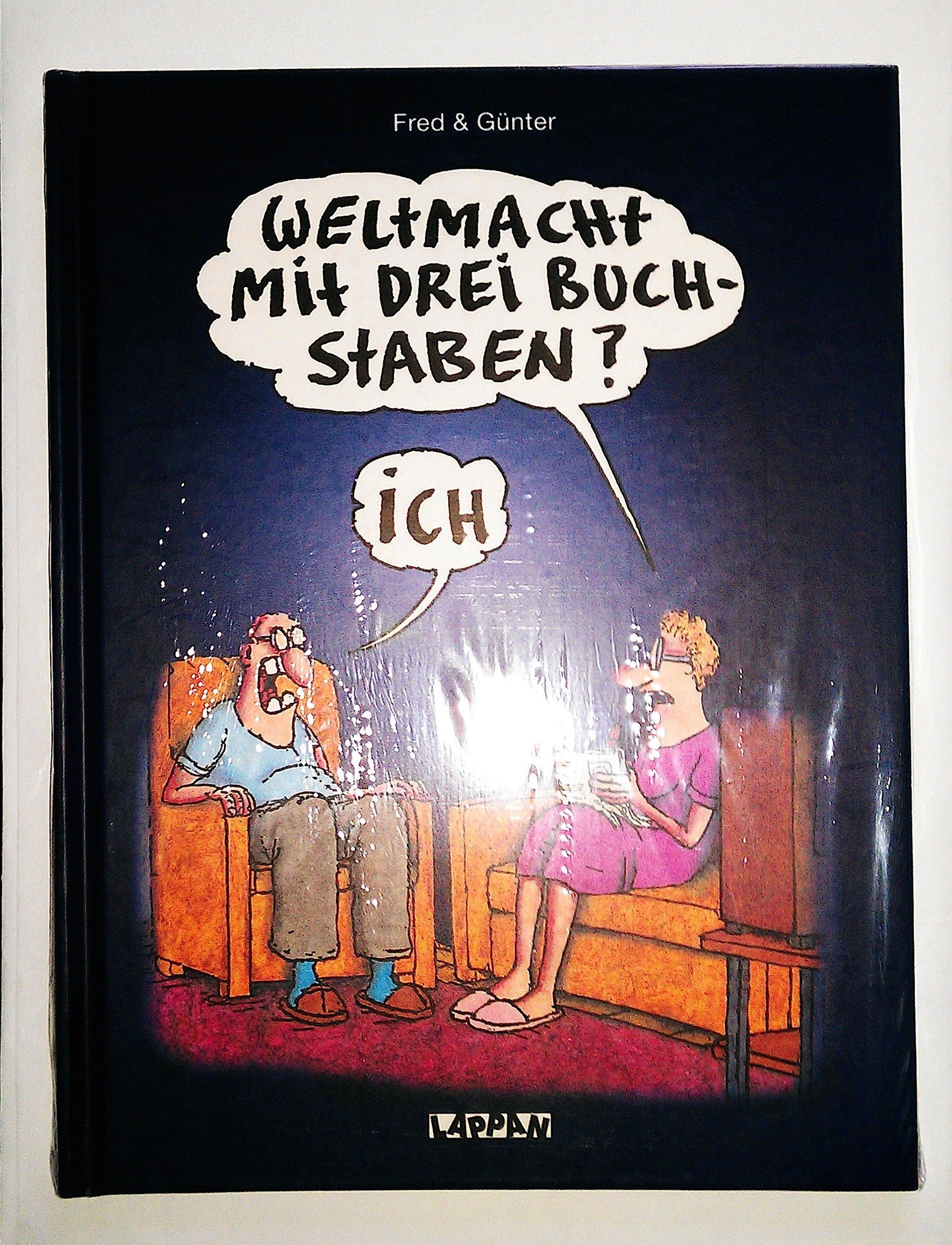 Weltmacht mit drei Buchstaben Cartoons