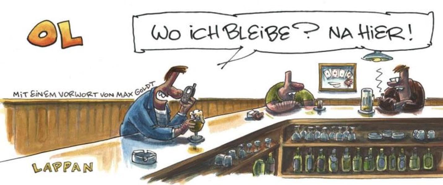 Wo ich bleibe? Na hier!: Vorwort von Max Goldt Manga