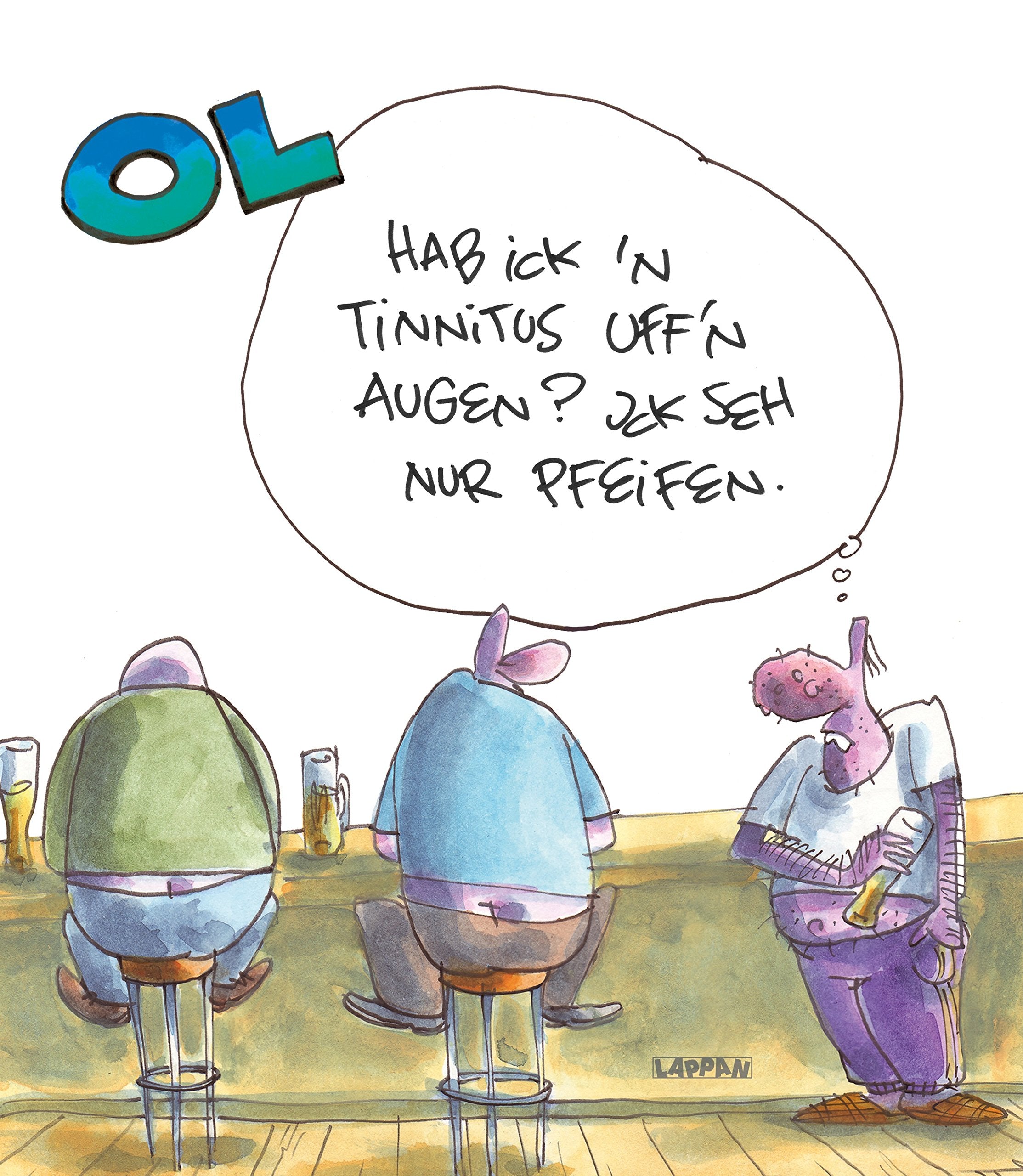 Hab ick'n Tinnitus uff'n Augen? Manga