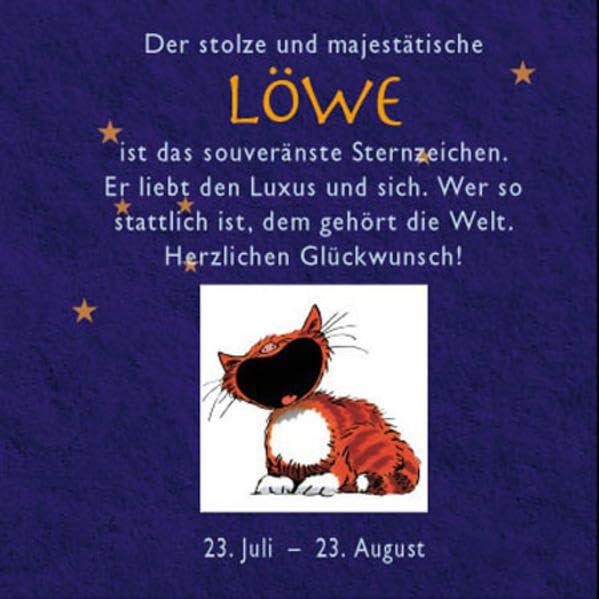 Product Image: Sternzeichen Löwe: 23. Juli - 23. August