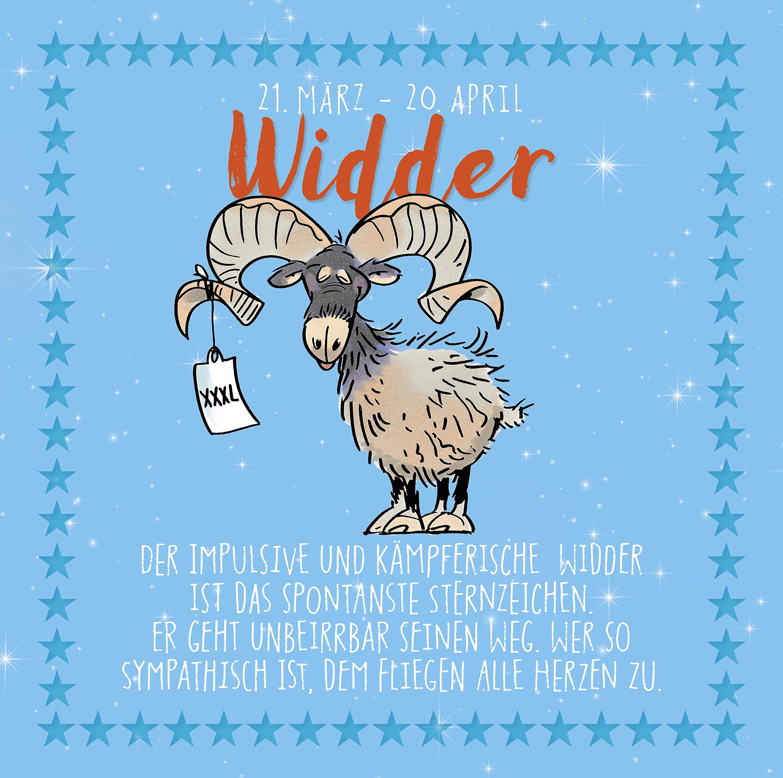 Widder: 21. März – 20. April (Sternzeichen-Reihe) (Lustige Sternzeichen) Manga
