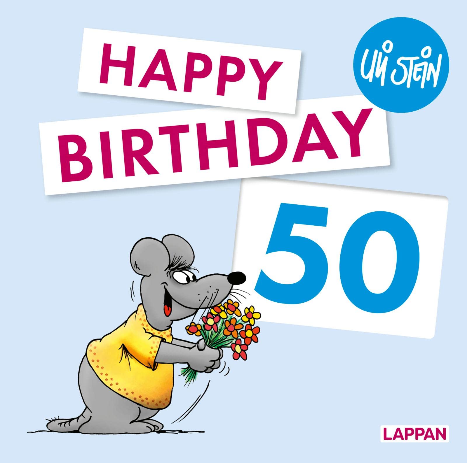 Happy Birthday zum 50. Geburtstag Manga