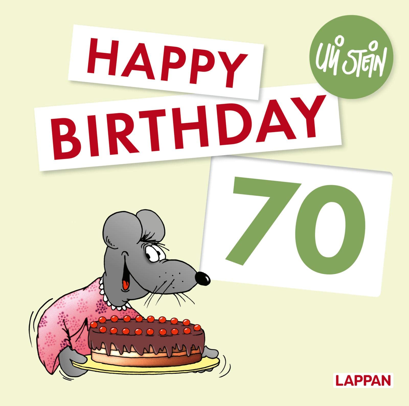 Happy Birthday zum 70. Geburtstag Manga