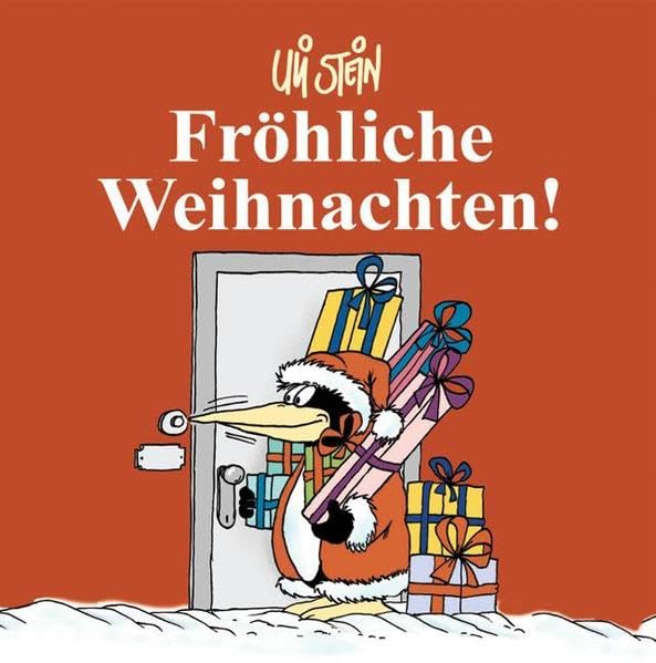 Fröhliche Weihnachten - Pinguin Cartoons