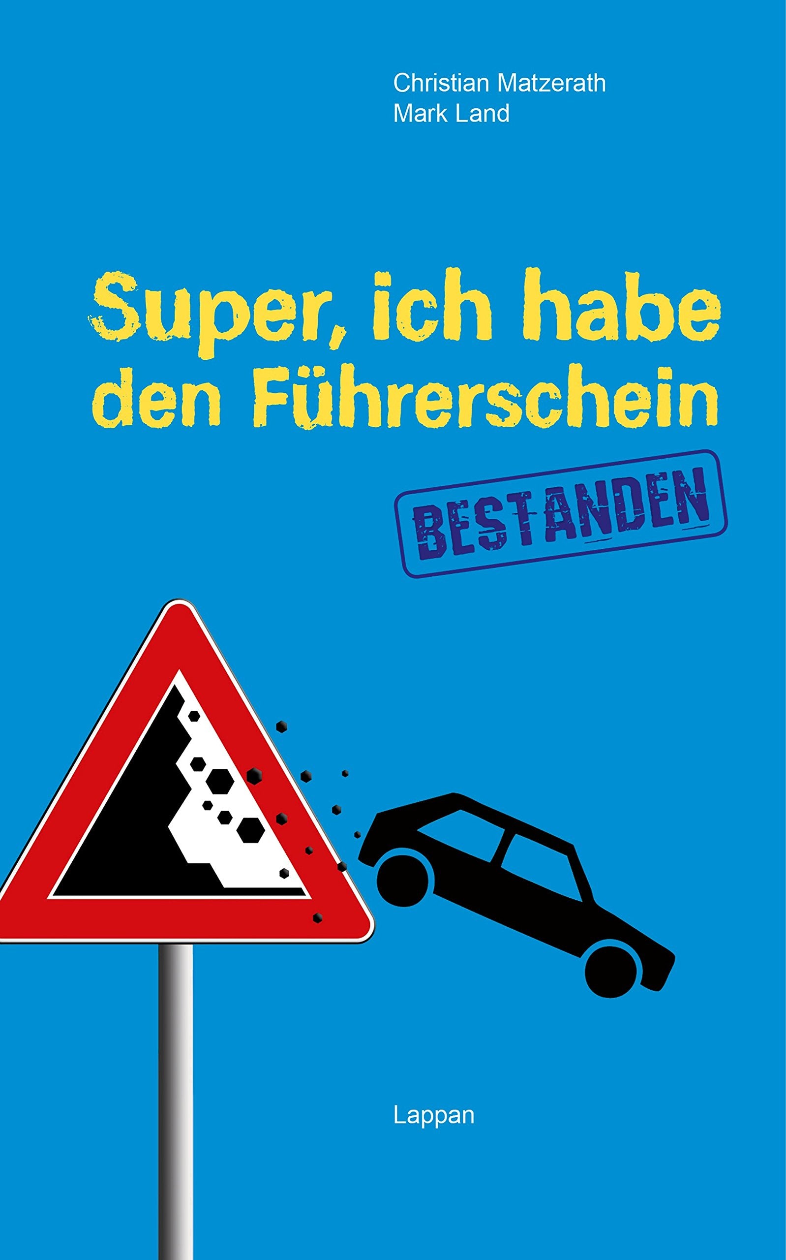Super, ich habe den Führerschein bestanden Cartoons