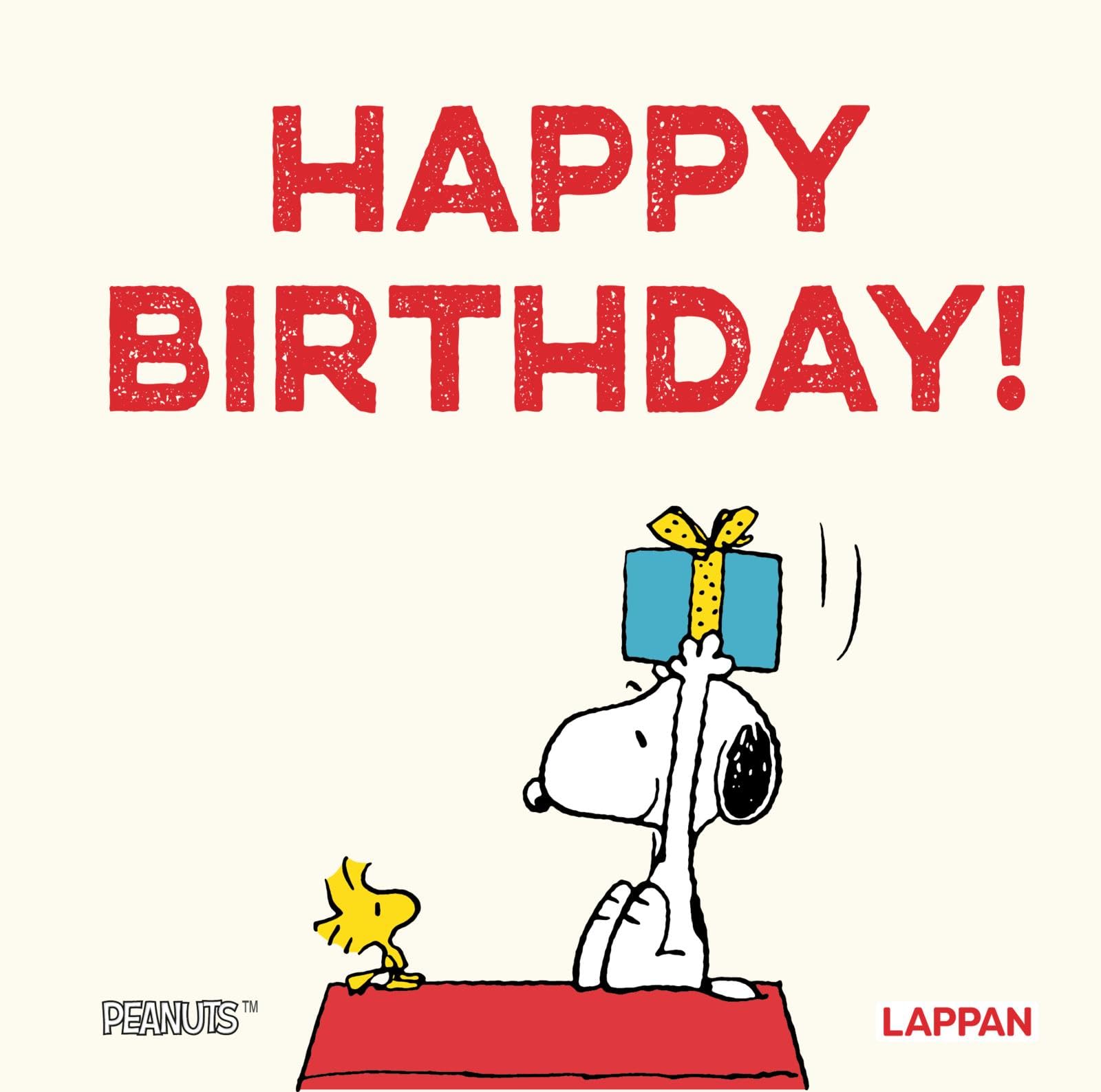 Peanuts Geschenkbuch: Happy Birthday!: Feiern mit den Peanuts | Kleines Geschenk mit Snoopy und Co zum Geburtstag mit Widmungsseite Humour & Satire