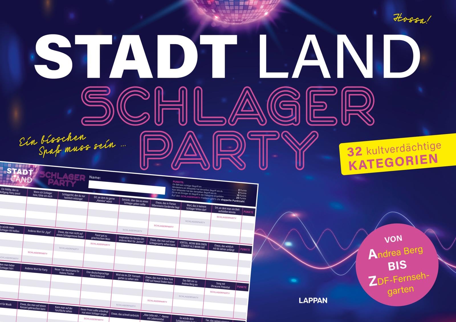 Stadt, Land, Schlagerparty Lifestyle