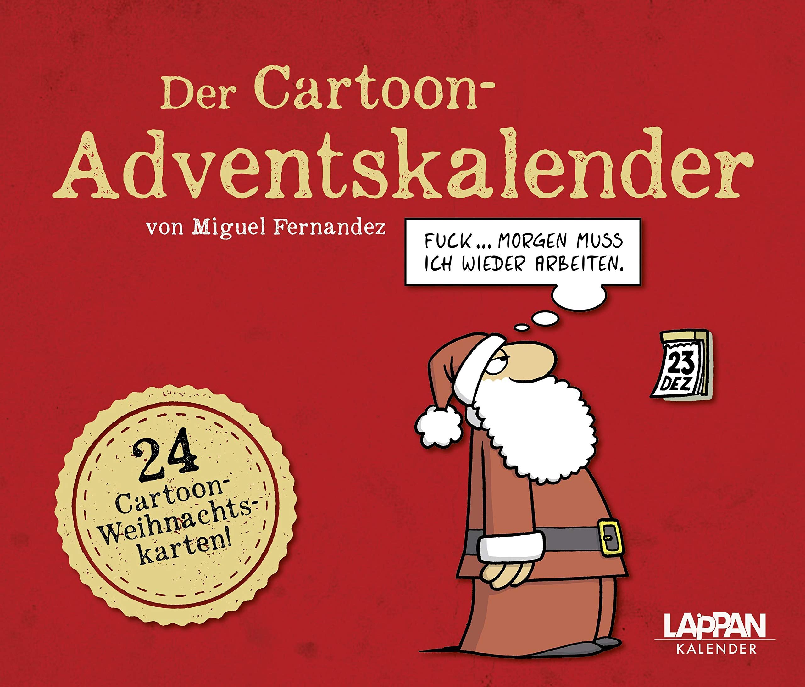 Fernandez - Der Cartoon-Adventskalender: Mit 24 Cartoon-Weihnachtskarten! Manga