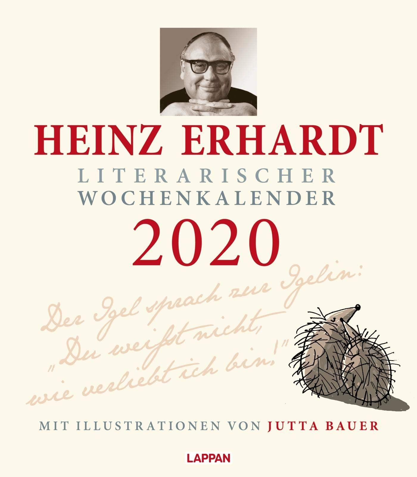 Heinz Erhardt – Literarischer Wochenkalender 2020: Der Igel sprach zur Igelin ... Poetry