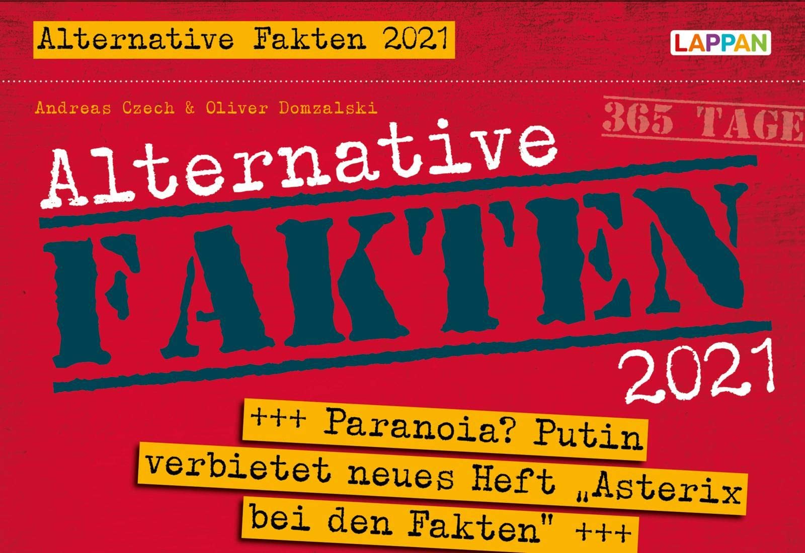 Alternative Fakten 2021: Tageskalender Social Sciences