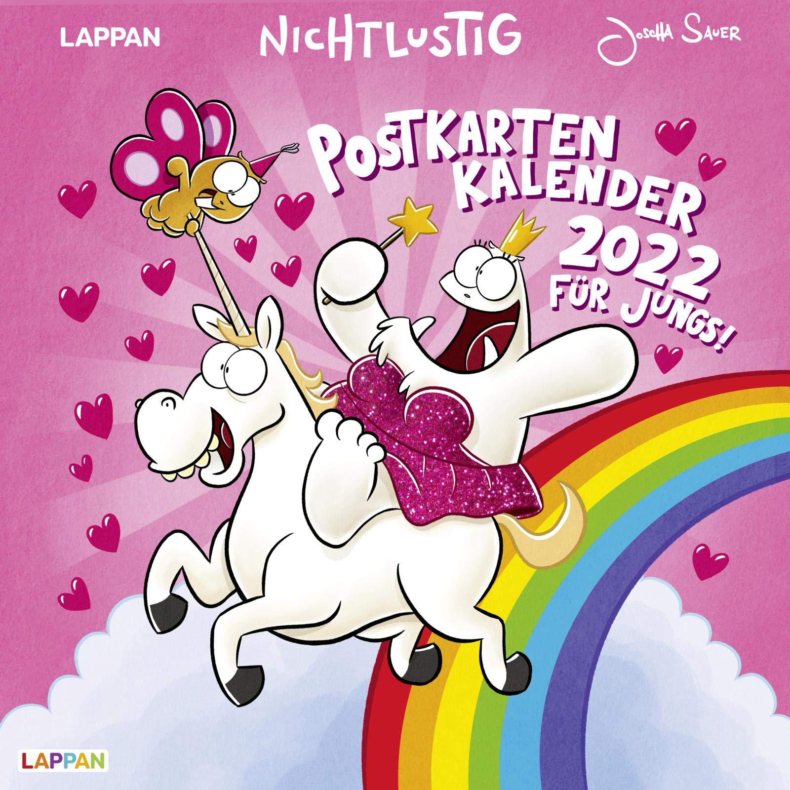 Nichtlustig Postkartenkalender 2022: Lustiger Wochenkalender mit vielen neuen Cartoons! Manga