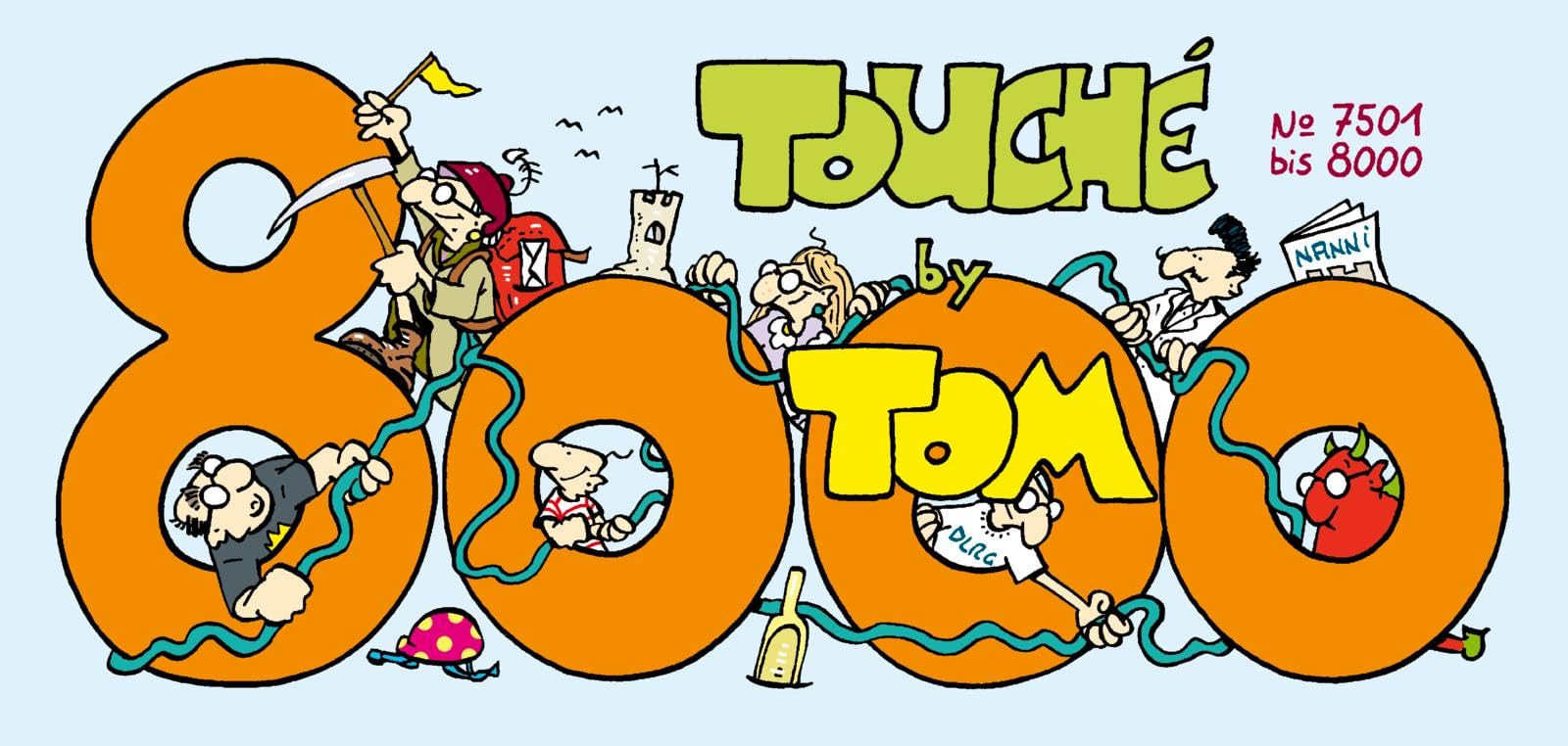 TOM Touché 8000: Comicstrips und Cartoons Manga
