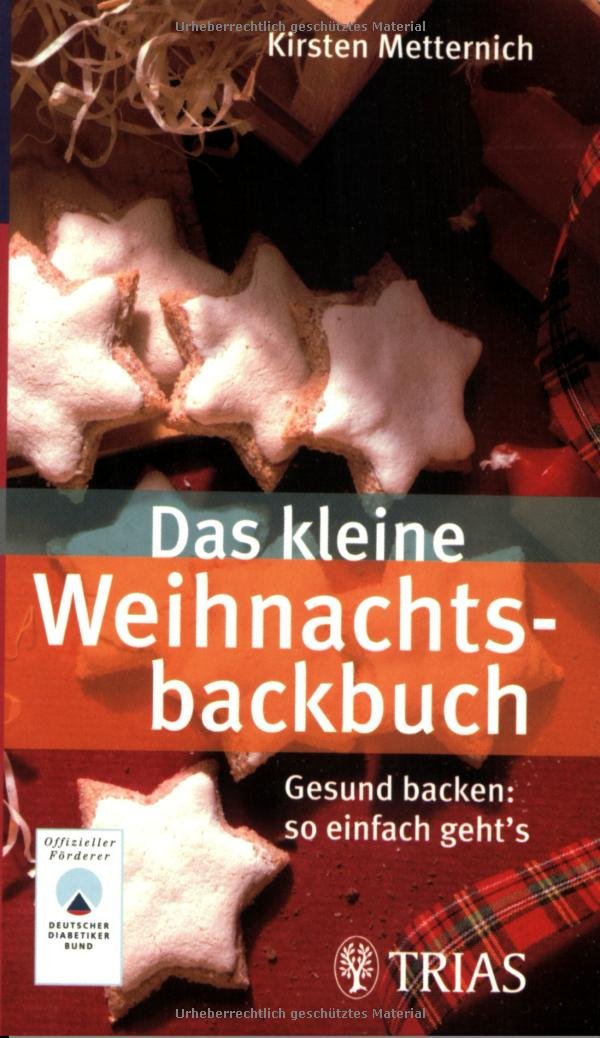 Das kleine Weihnachtsbackbuch book