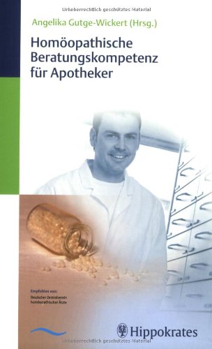 Homöopathie Beratungskompetenz für Apotheker book