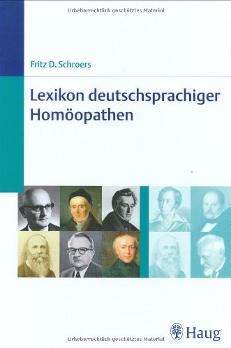 Lexikon deutschsprachiger Homöopathen Medicine