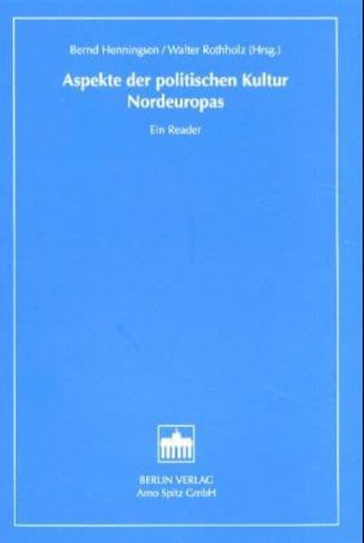 Aspekte der Politischen Kultur Nordeuropas Law