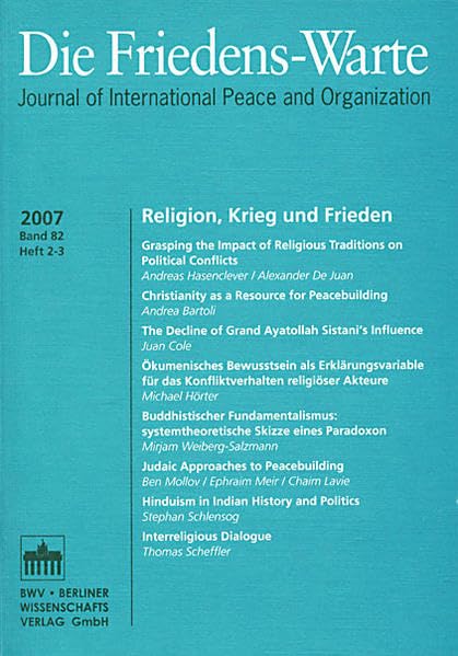 Die Friedenswarte – Heft 2-3/2007, Band 82: Religion, Krieg und Frieden Law