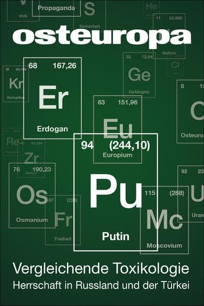 Osteuropa 10-12/2018: Vergleichende Toxikologie - Herrschaft in Russland und der Türkei Law