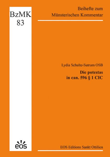 Die potestas in can. 596 § 1 CIC Religion & Esotericism