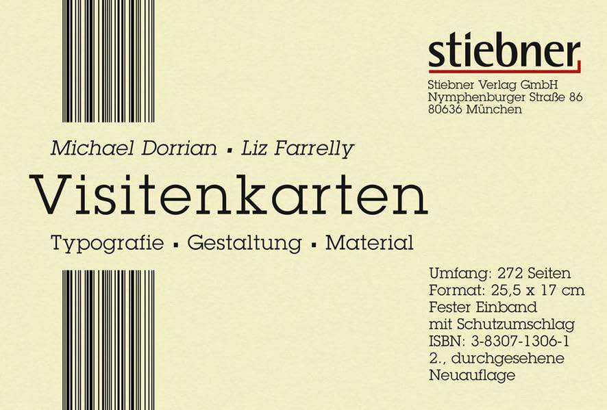 Product Image: Visitenkarten - Typographie, Gestaltung, Material