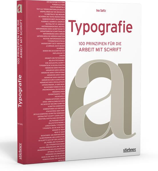 Typografie - 100 Prinzipien für die Arbeit mit Schrift Architecture