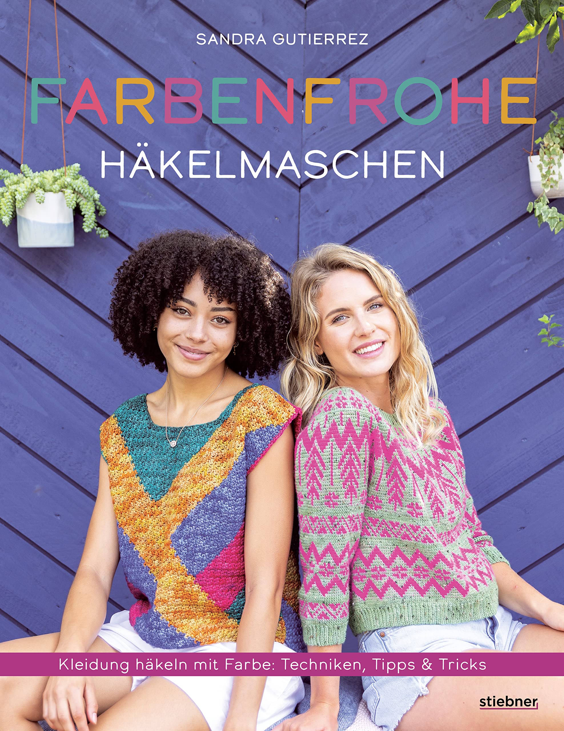 Farbenfrohe Häkelmaschen Second-hand books on film, art and culture