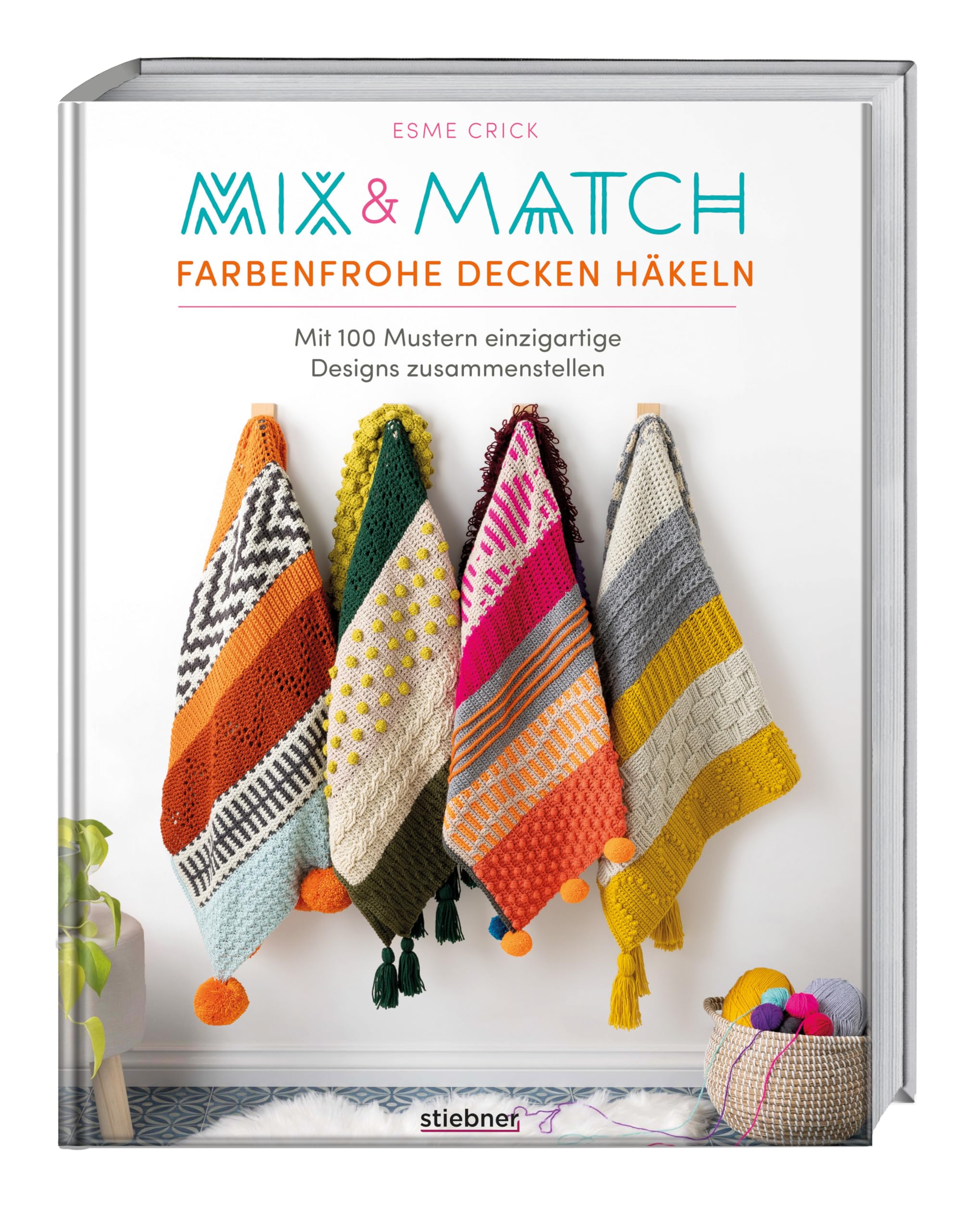 Product Image: Mix & Match Farbenfrohe Decken häkeln