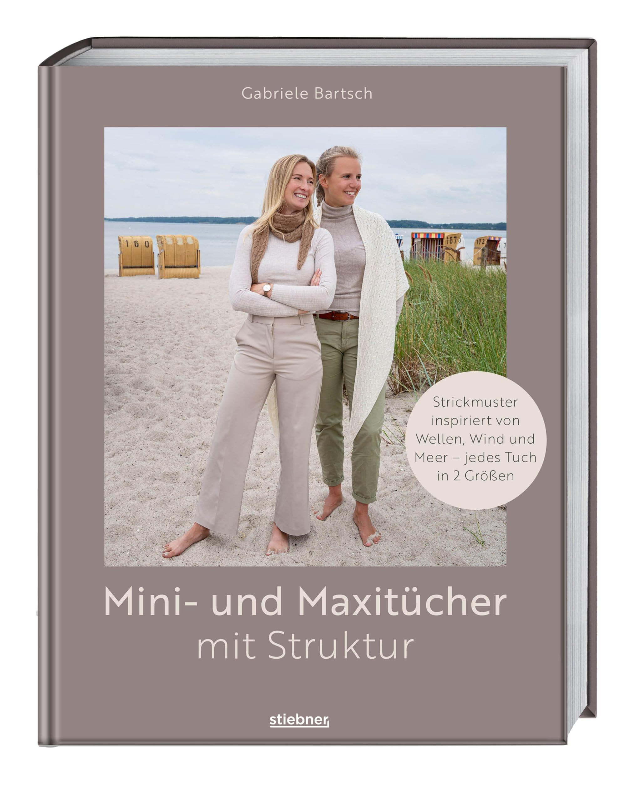 Mini- und Maxitücher mit Struktur: Strickmuster inspiriert von Wellen, Wind und Meer - jedes Tuch in 2 Größen. Strickanleitungen fürs Strukturmuster stricken. Tücher und Mini Tücher stricken. Hobbies & Crafts