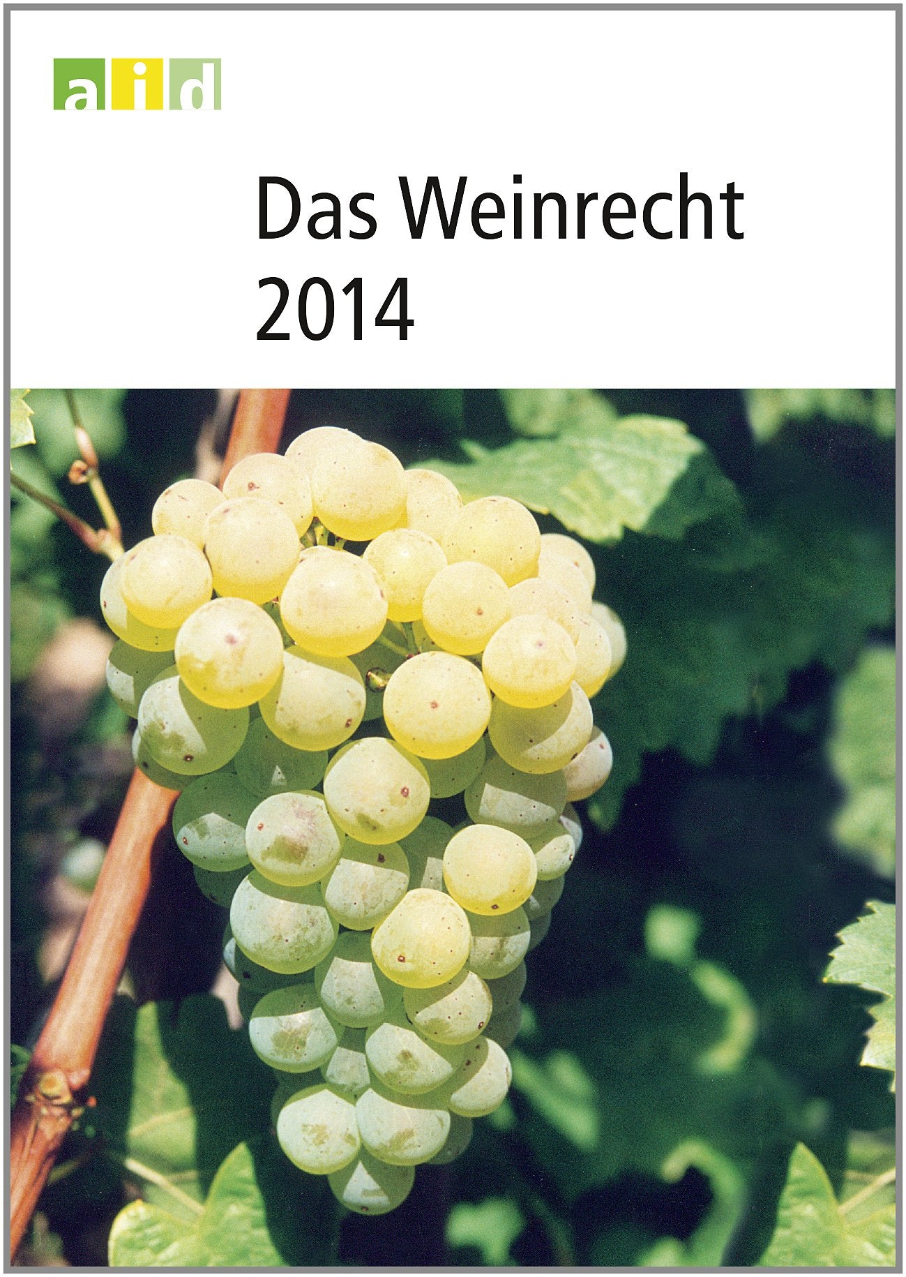 Product Image: Das Weinrecht 2014