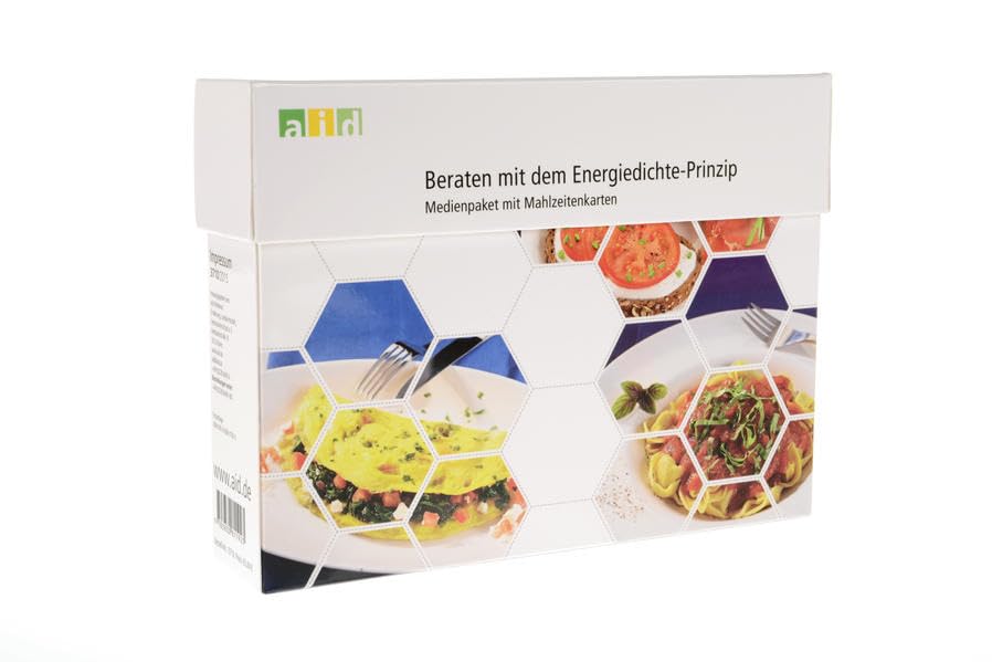 Beraten mit dem Energiedichteprinzip Medienpaket mit Mahlzeitenkarten Medicine
