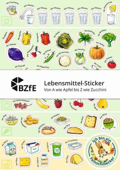 Lebensmittel-Sticker - Von A wie Apfel bis Z wie Zucchini Medicine