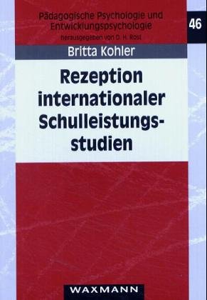 Rezeption internationaler Schulleistungsstudien Psychology