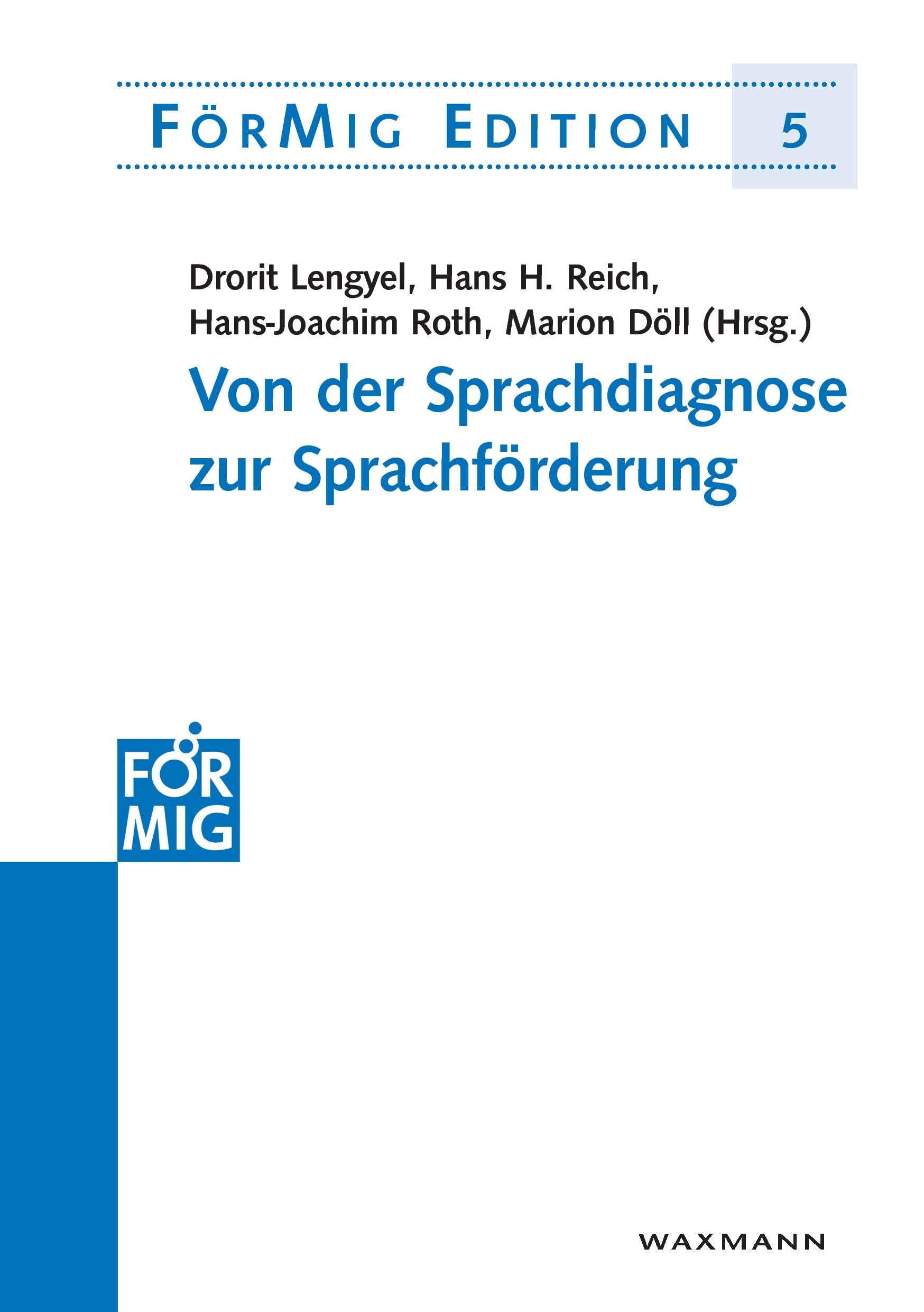 Von der Sprachdiagnose zur Sprachförderung book