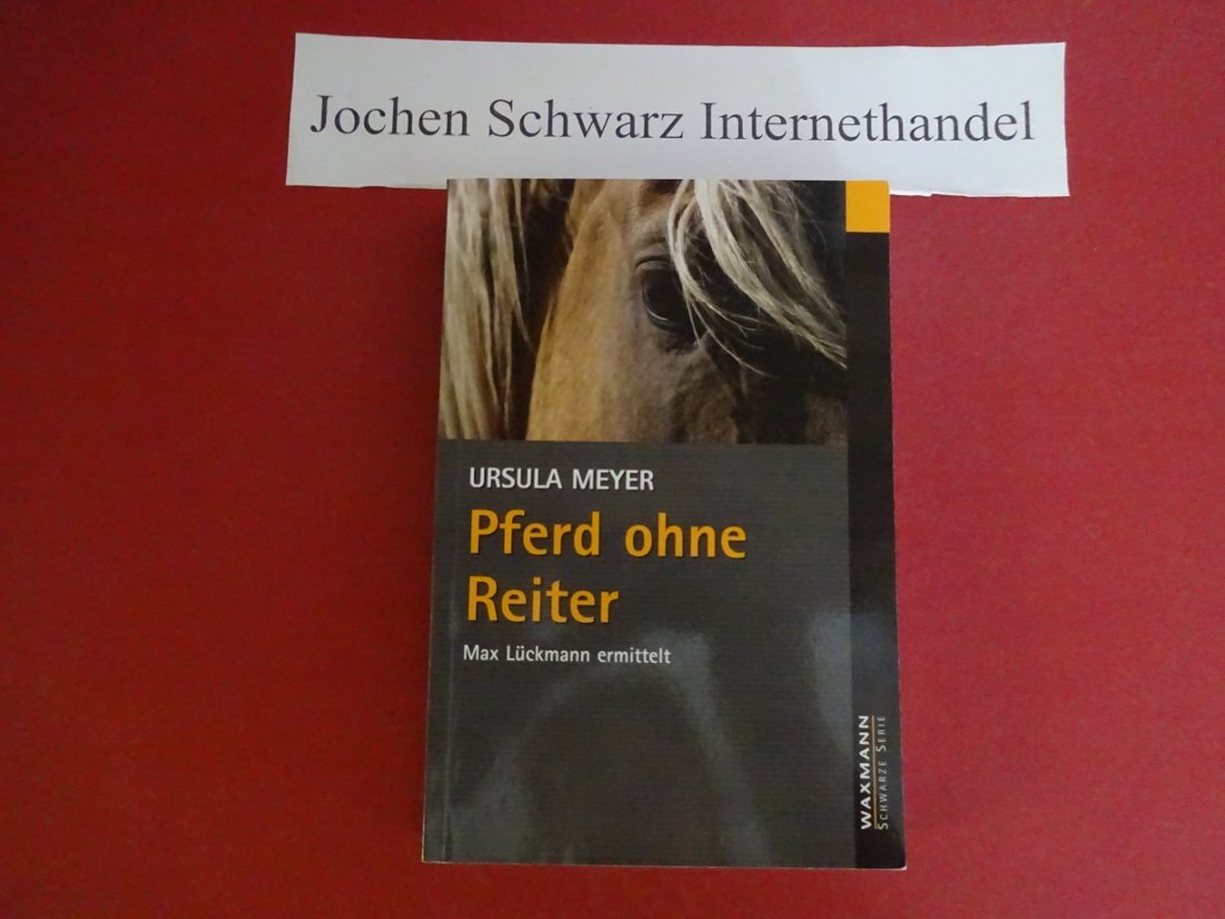 Pferd ohne Reiter Contemporary literature Books
