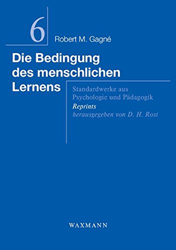 Die Bedingung des menschlichen Lernens Psychology