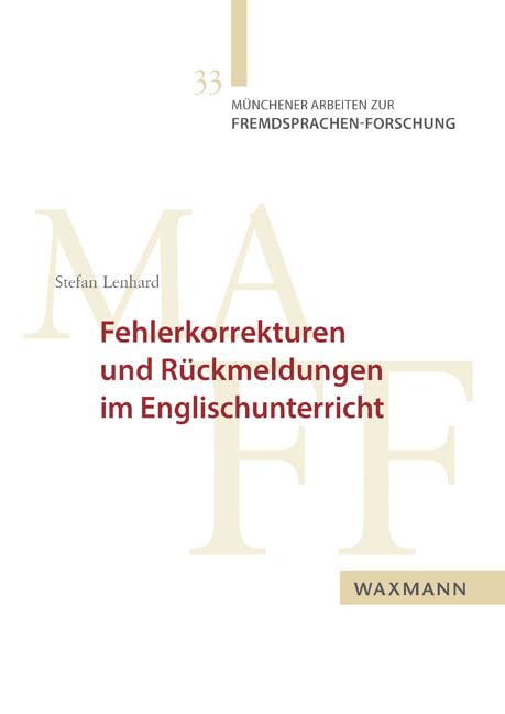 Fehlerkorrekturen und Rückmeldungen im Englischunterricht Foreign Languages ​​& Dictionaries