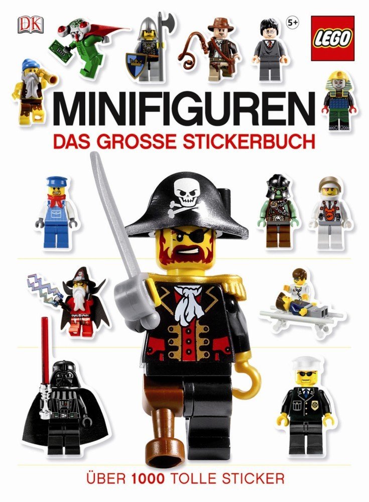 LEGO Minifiguren Das große Stickerbuch Children's books