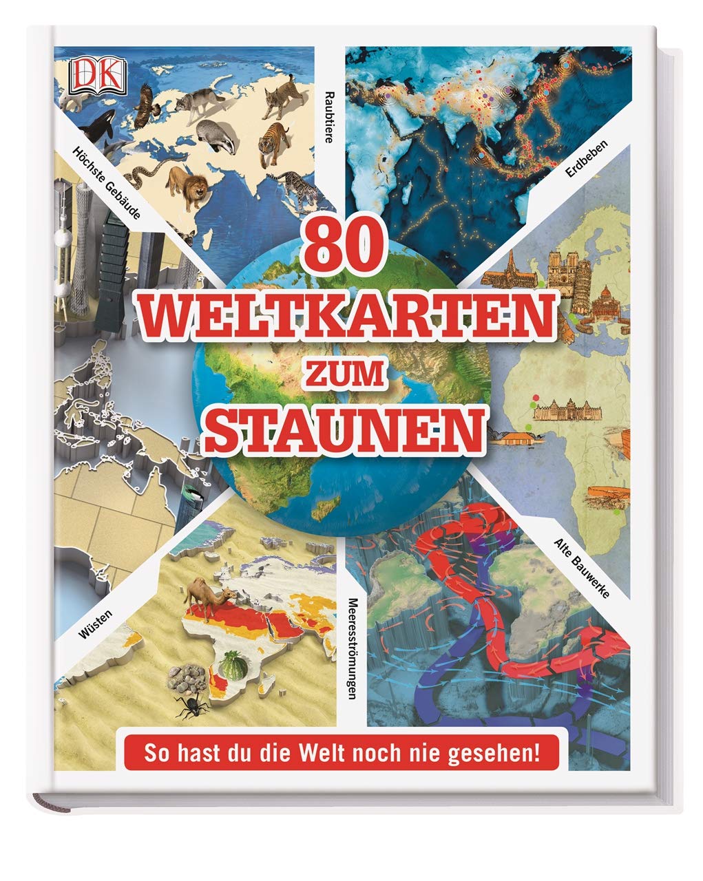 80 Weltkarten zum Staunen Non-fiction books for kids