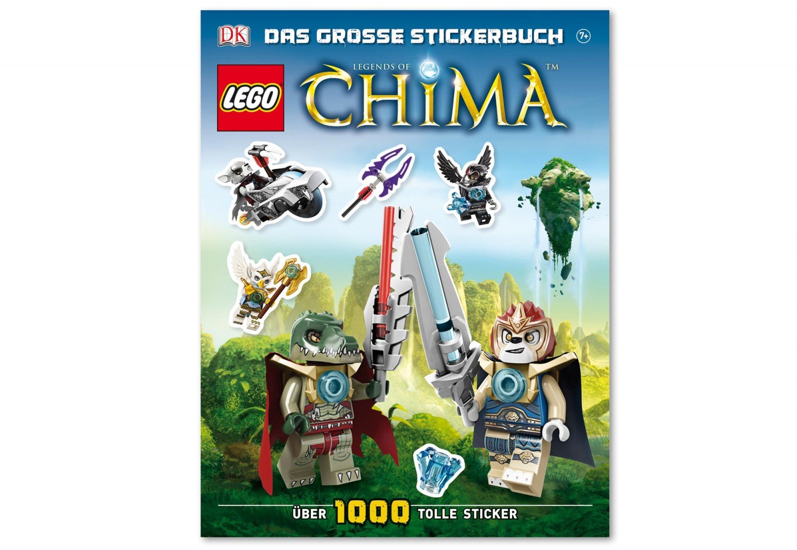LEGO Legends of Chima Das große Stickerbuch: Über 1000 tolle Sticker Children's books