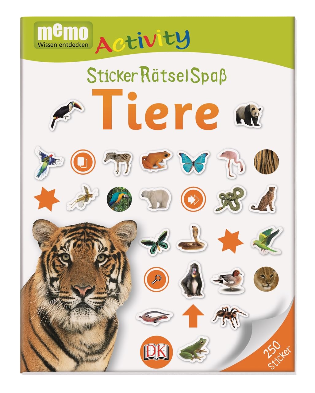 memo Activity. Tiere: StickerRätselSpaß Tiptoi & Games
