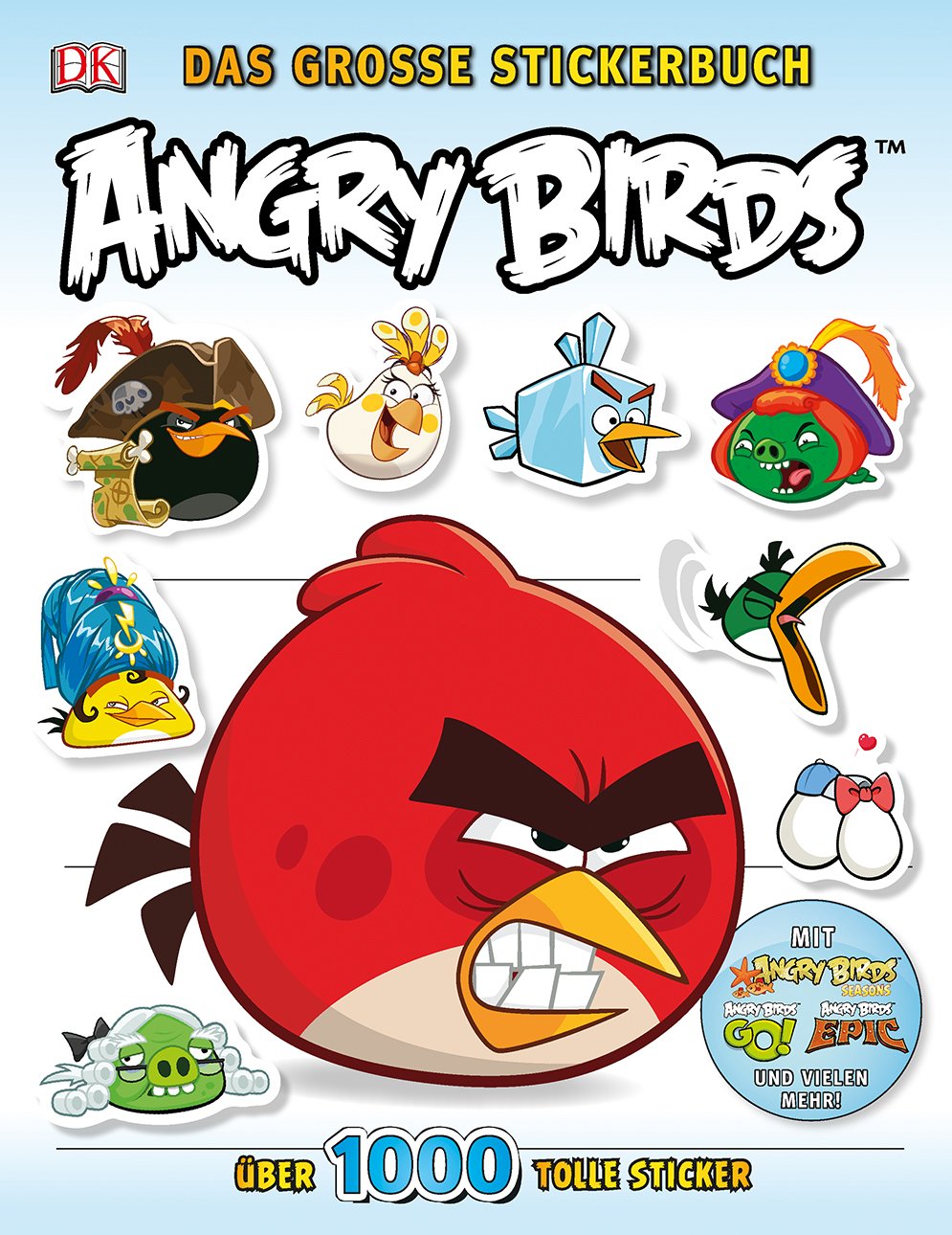 Angry Birds™ Das große Stickerbuch: Über 1000 tolle Sticker Children's books