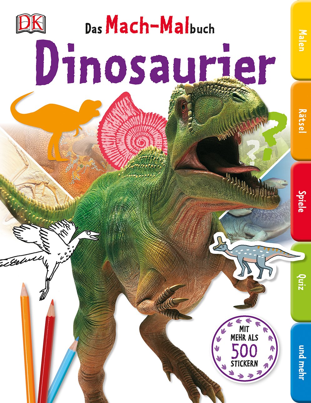Product Image: Das Mach-Malbuch. Dinosaurier