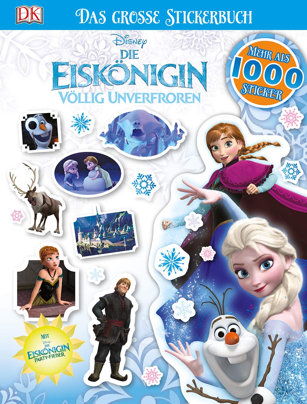 Disney Die Eiskönigin. Das große Stickerbuch: Mehr als 1000 Sticker Children's books