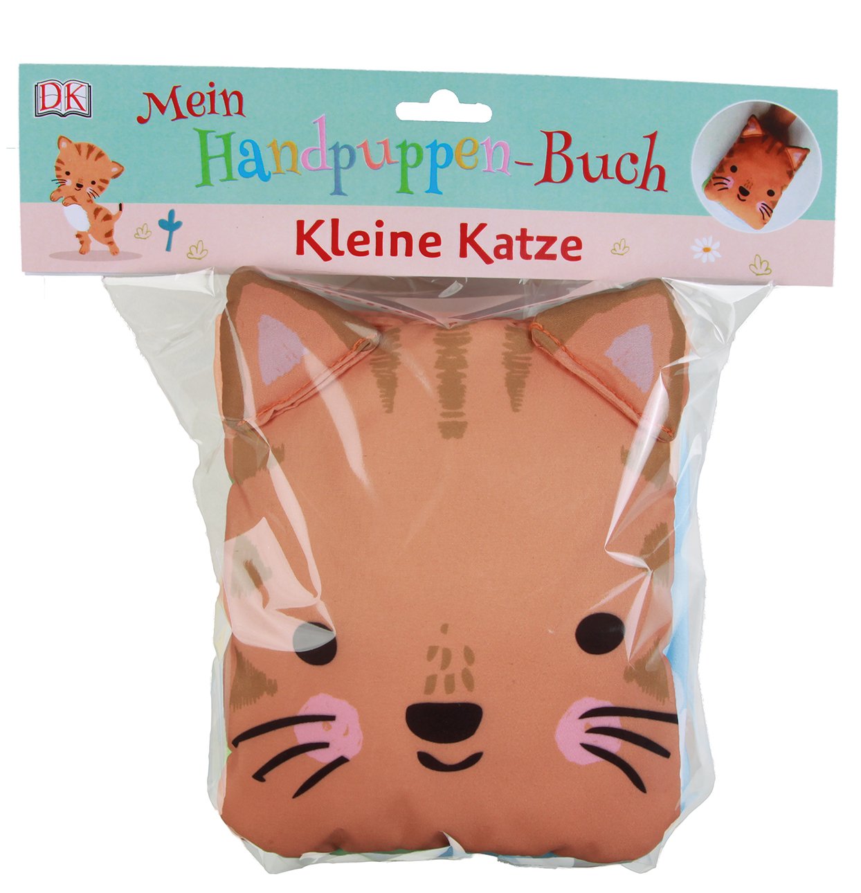 Mein Handpuppen-Buch. Kleine Katze: Zum Vorlesen, Knuddeln und Spielen. Stoffbilderbuch mit 2 großen Außentaschen für die Hände und seitlich angenähten Ohren Parents & Children