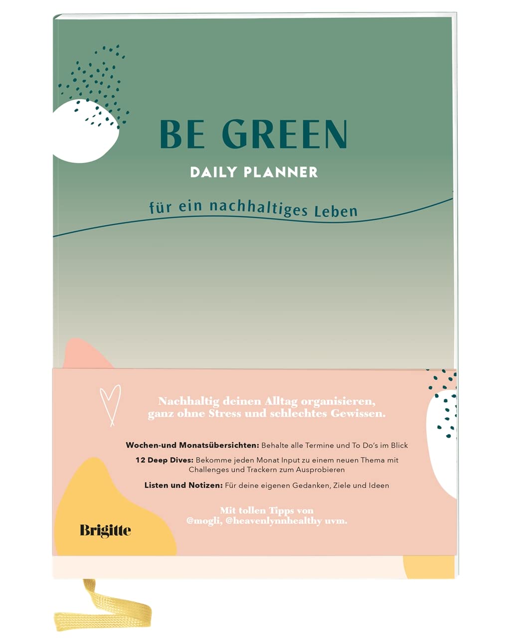 Be Green Daily Planner Business, Finance & Career Books