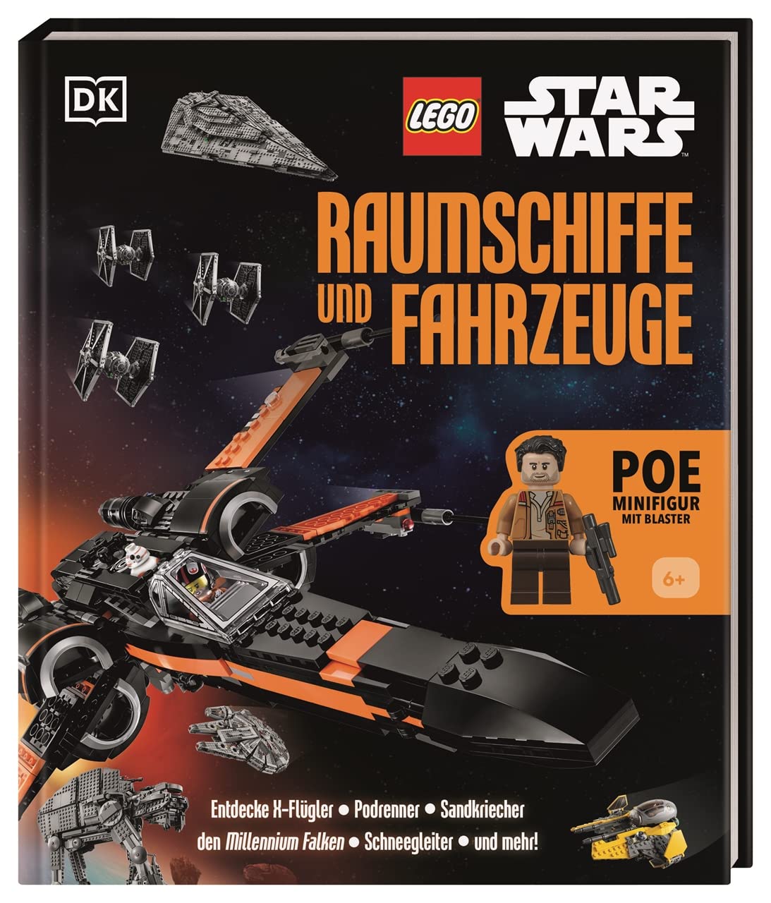 LEGO® Star Wars™ Raumschiffe und Fahrzeuge: Enthält Poe Minifigur mit Blaster Comics for children & teenagers