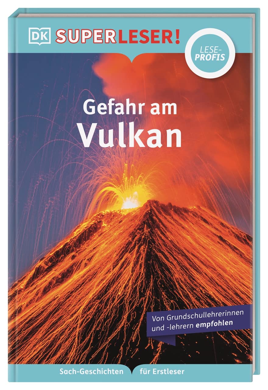 SUPERLESER! Gefahr am Vulkan Novels & Short Stories for children
