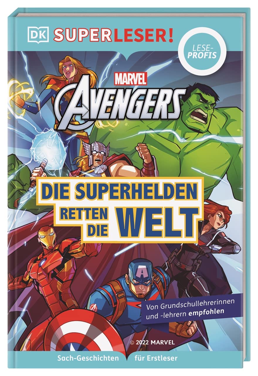 SUPERLESER! MARVEL Avengers Die Superhelden retten die Welt Comics for children & teenagers