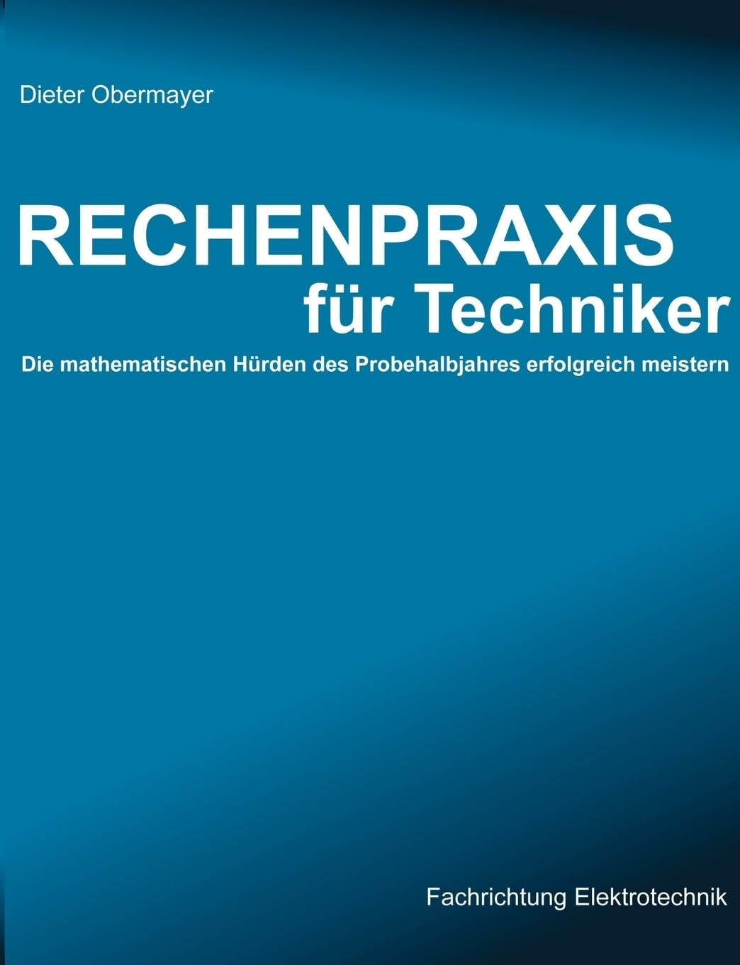 Rechenpraxis für Techniker - Die mathematischen Hürden des Probehalbjahres erfolgreich meistern Business & Technology